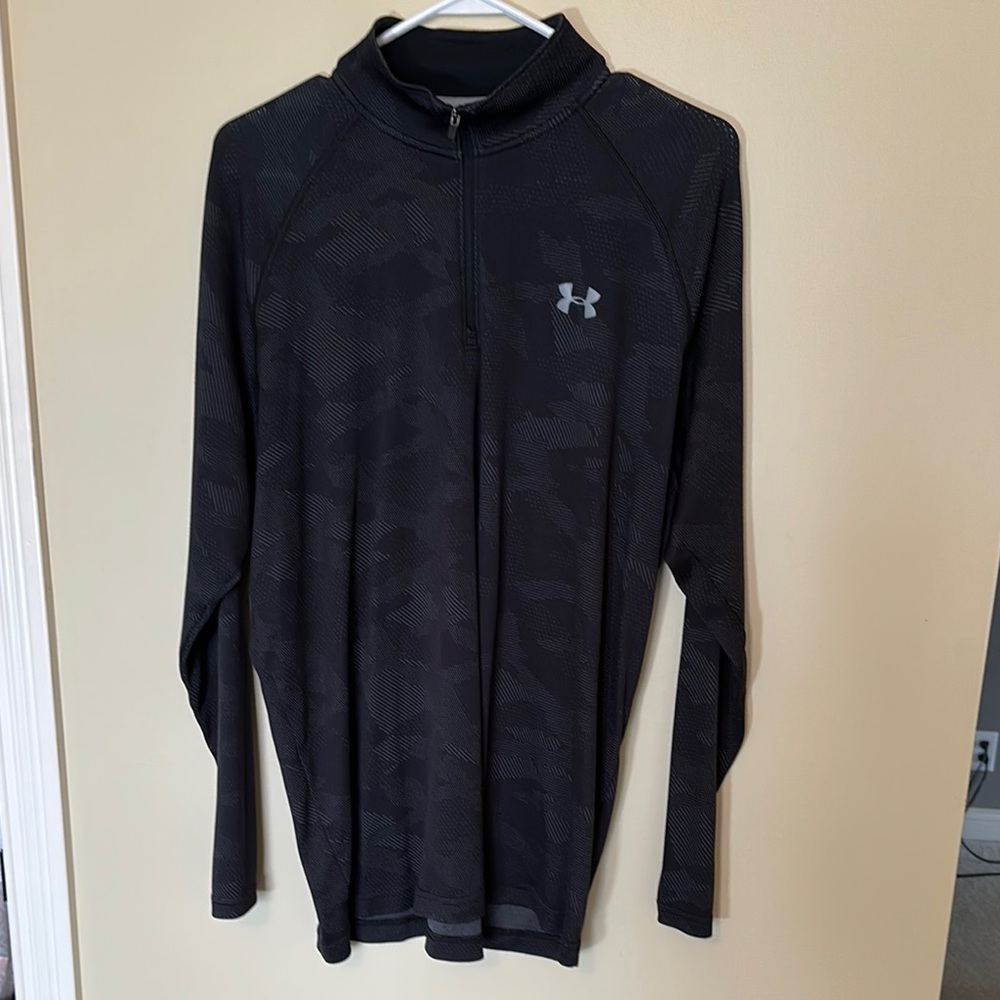 Under Armour Black Half-Zip Pullover